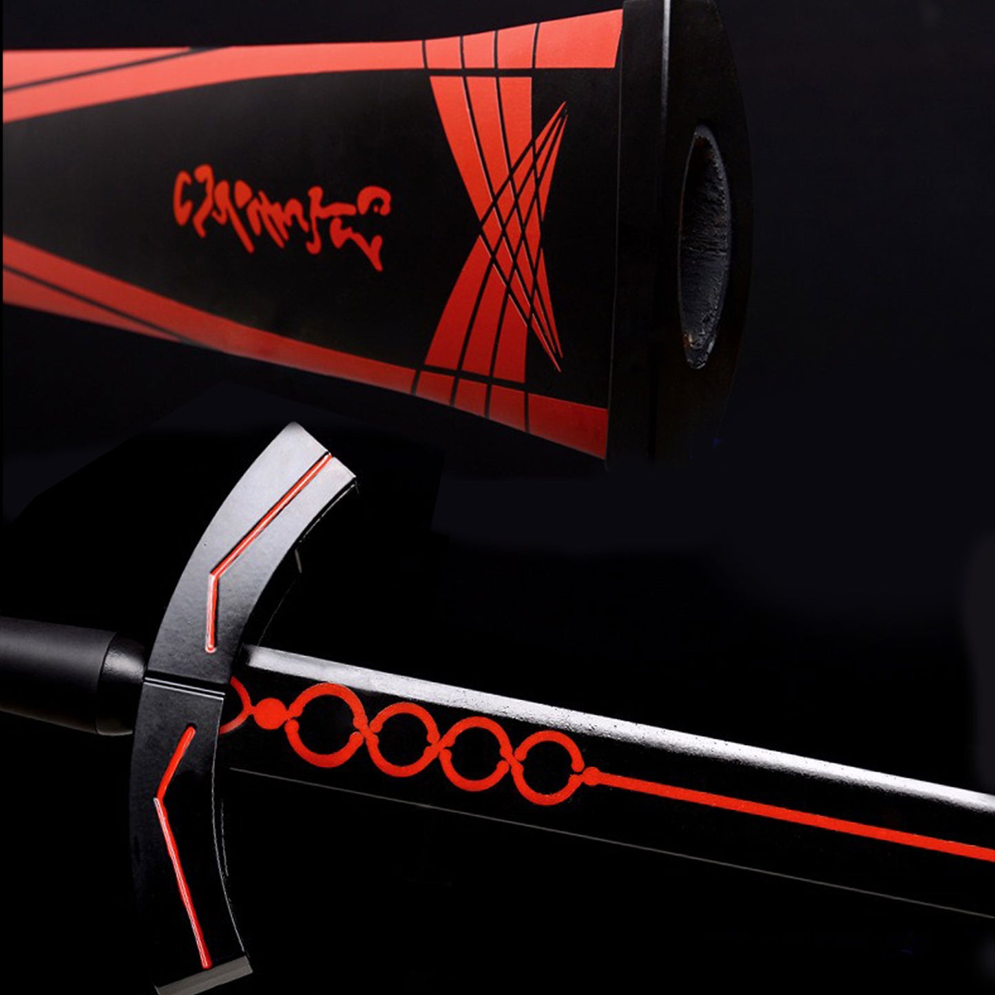 Black Excalibur Morgan Sword Life-Size Metal Replica