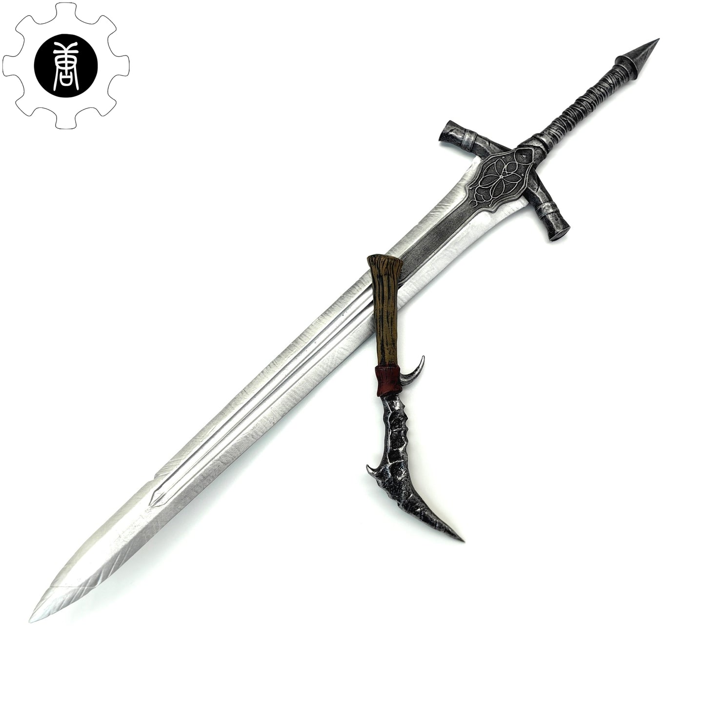 3D Printed 1:6 Scale Farron Greatsword Abyss Watchers Dagger
