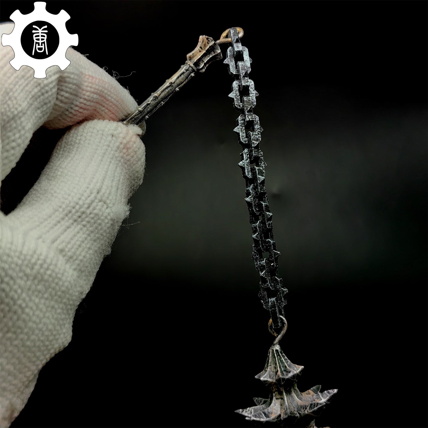 3D Printed 1: 12 Scale Flail Of The Witch-King Replica