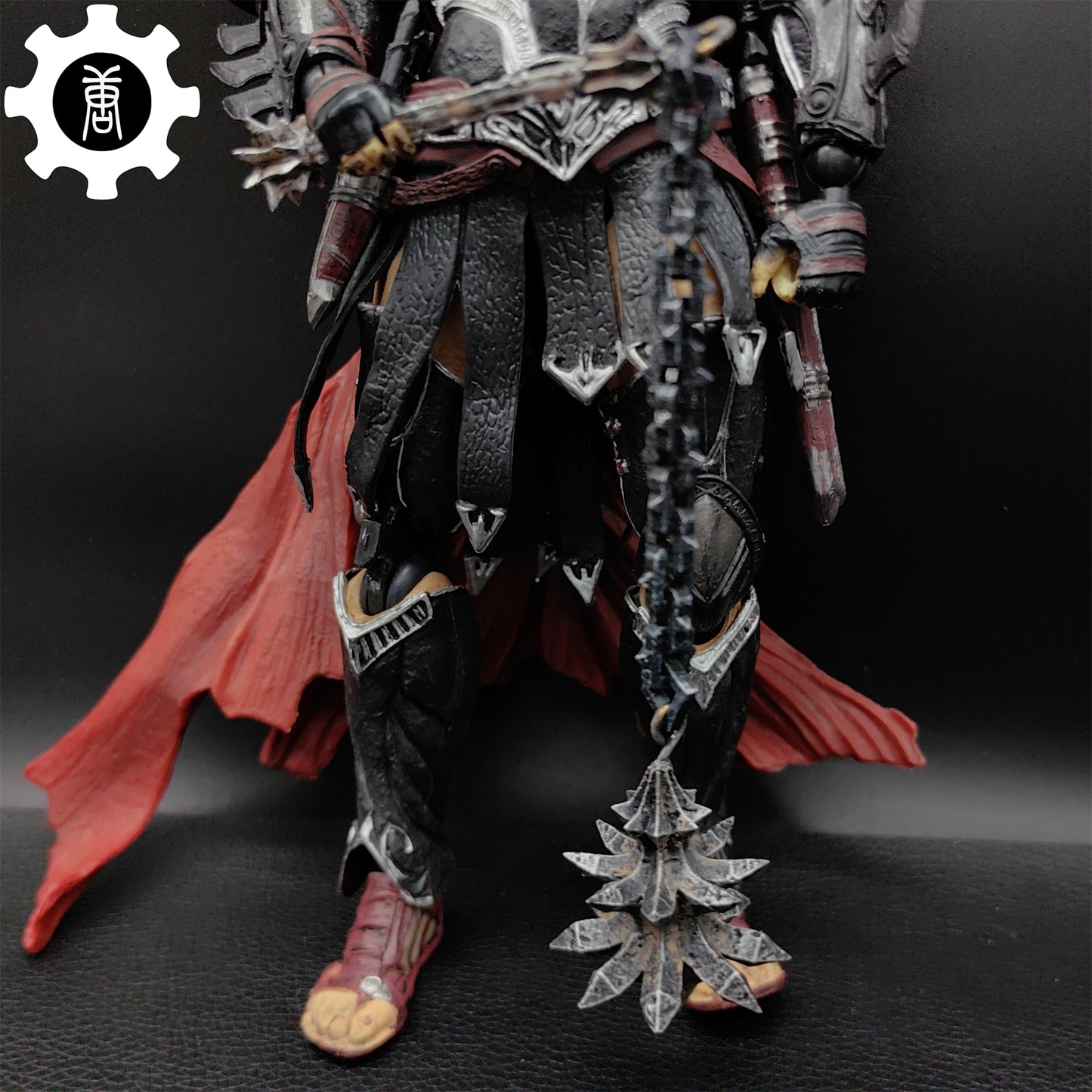 3D Printed 1: 12 Scale Flail Of The Witch-King Replica