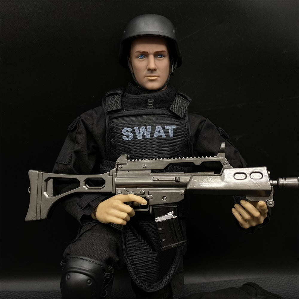 Metal G36K Miniature Black Burst Rifle 15.5CM/6.1"