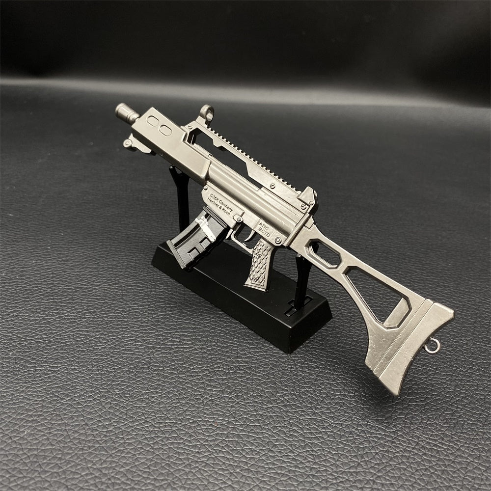 Metal G36K Miniature Black Burst Rifle 15.5CM/6.1"