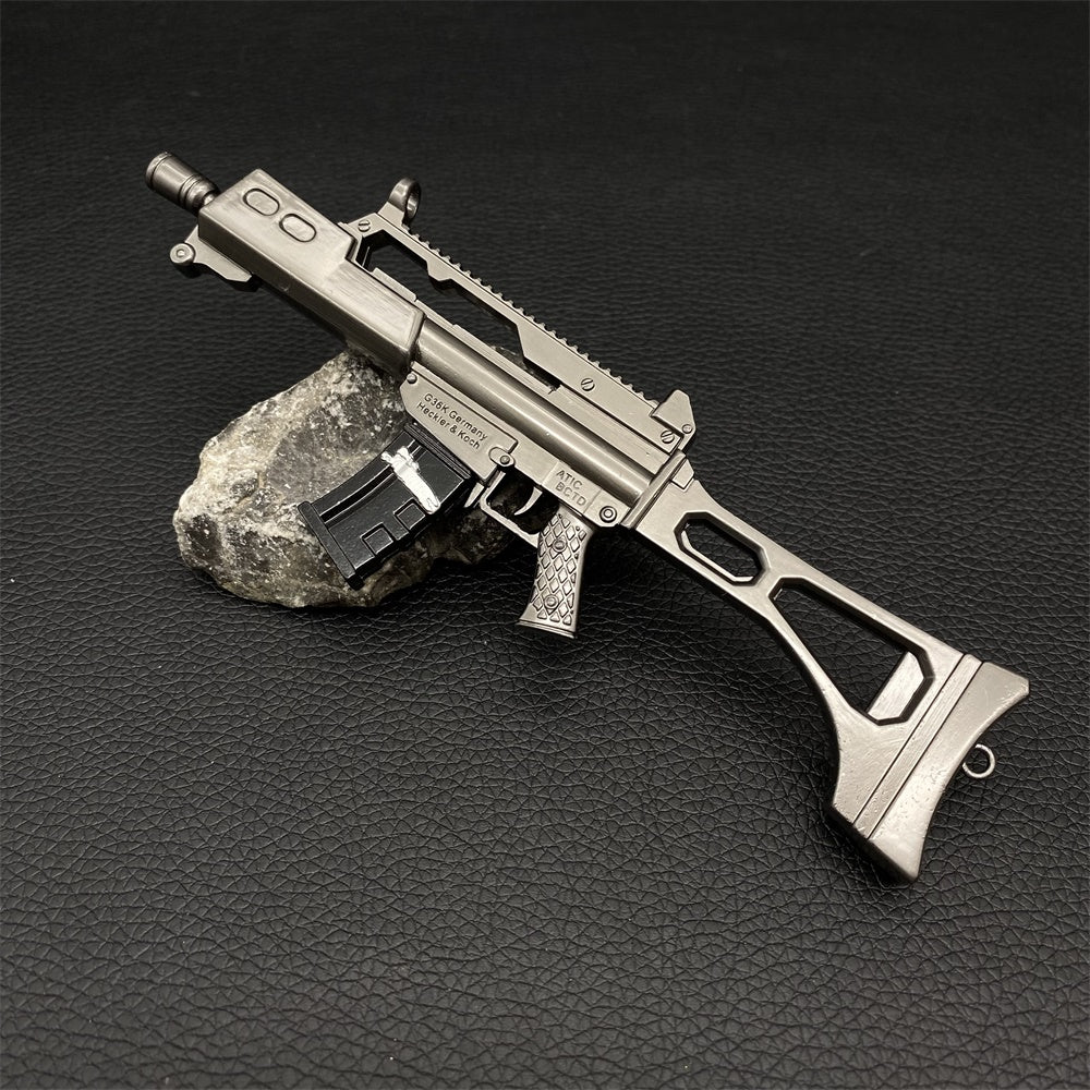 Metal G36K Miniature Black Burst Rifle 15.5CM/6.1"