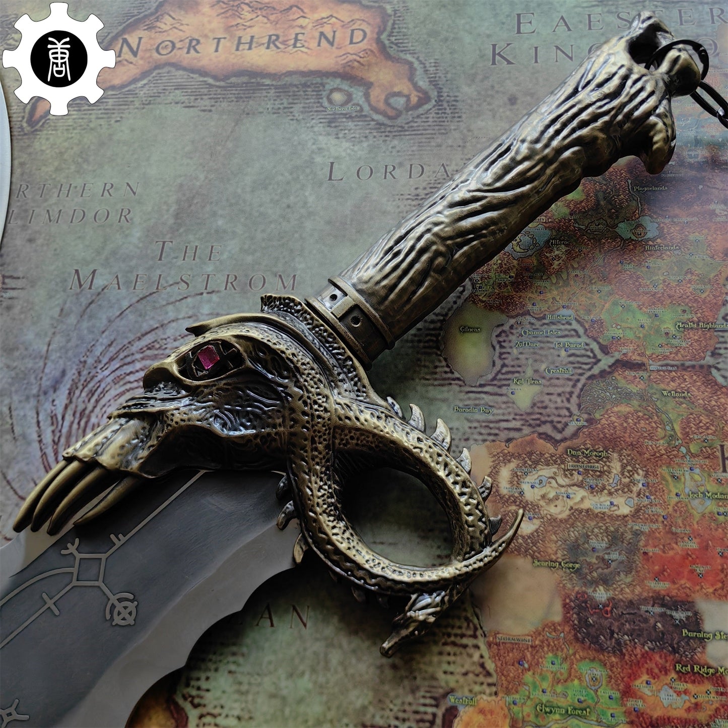 Blades of Chaos Life-size Metal Replica