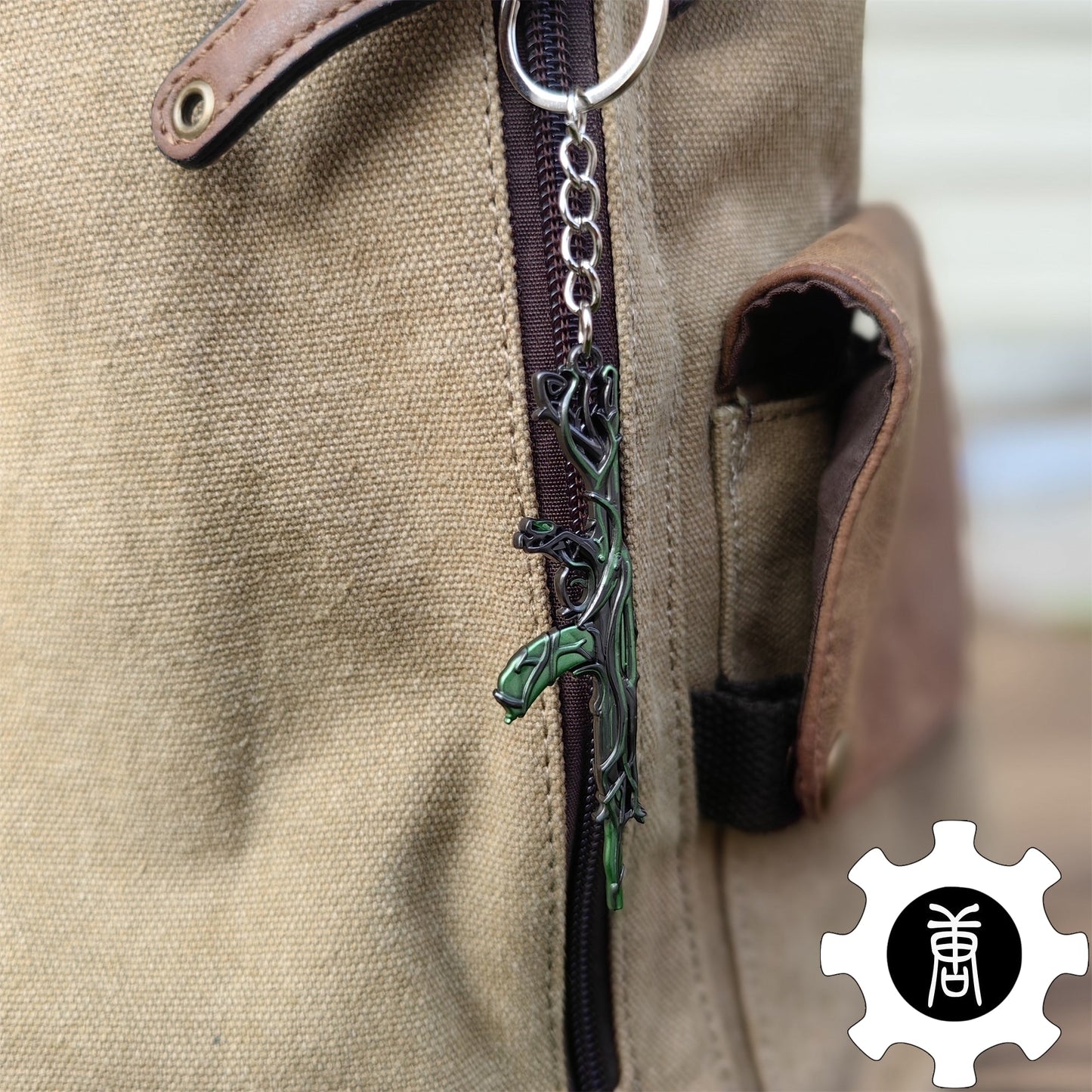 Gaia's Vengeance Vandal Keychain Gamer Gift 3 Colors Option
