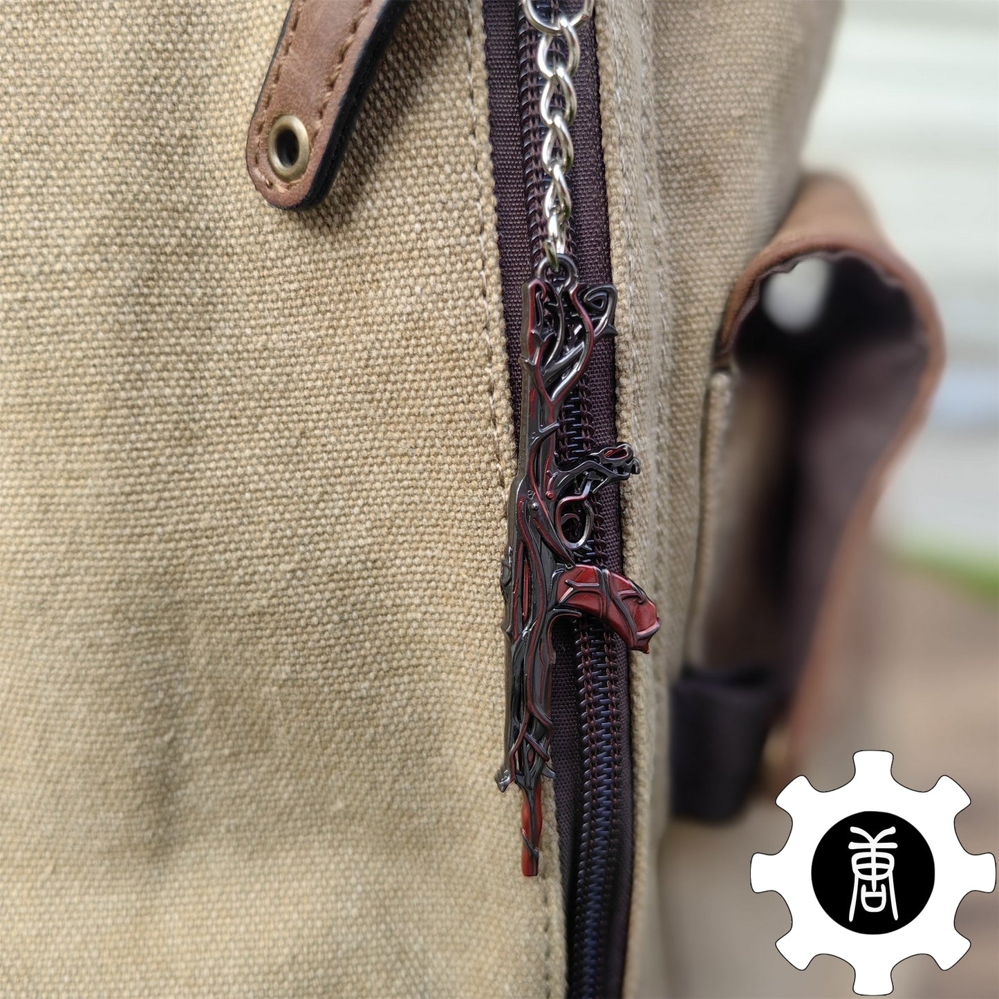 Gaia's Vengeance Vandal Keychain Gamer Gift 3 Colors Option