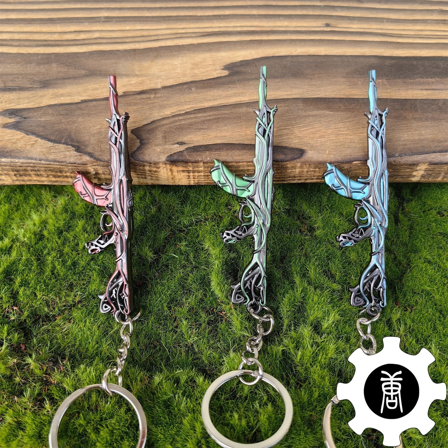 Gaia's Vengeance Vandal Keychain Gamer Gift 3 Colors Option