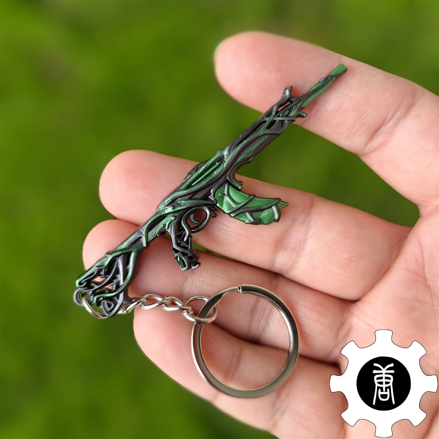 Gaia's Vengeance Vandal Keychain Gamer Gift 3 Colors Option