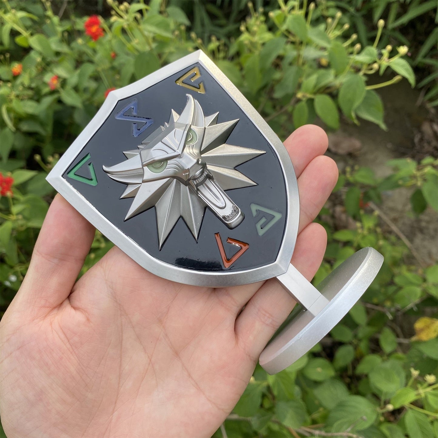 Geralt Wolf School Shield & Swords USA Only