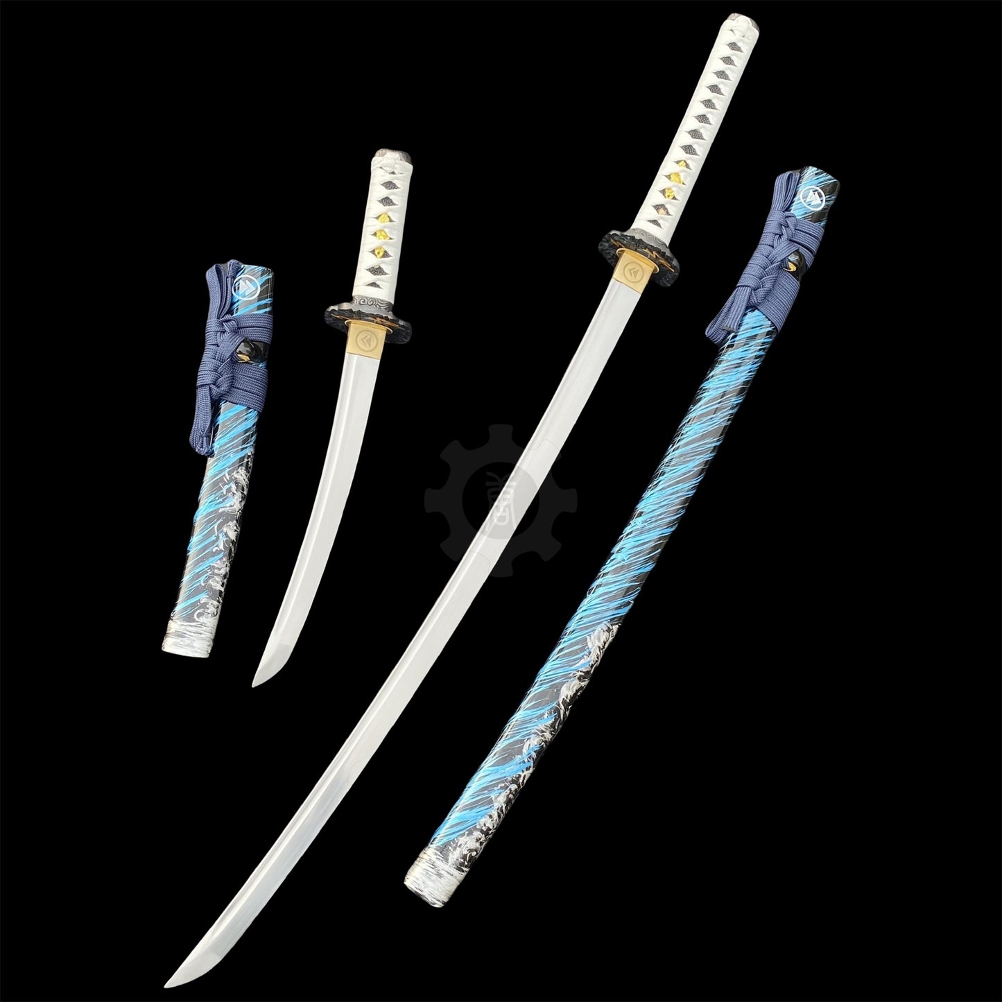 Lord Jin Sakai Katana Wakizashi Carbon Steel Version