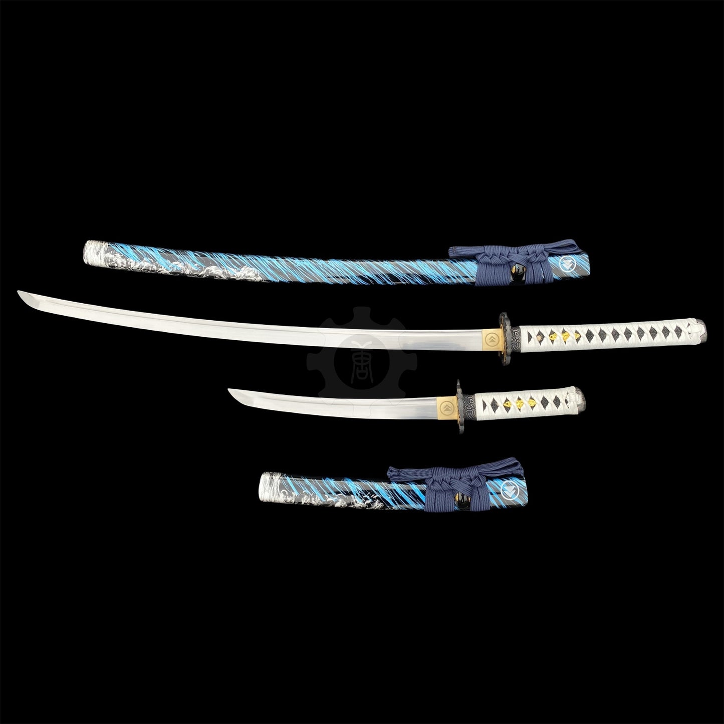 Lord Jin Sakai Katana Wakizashi Carbon Steel Version