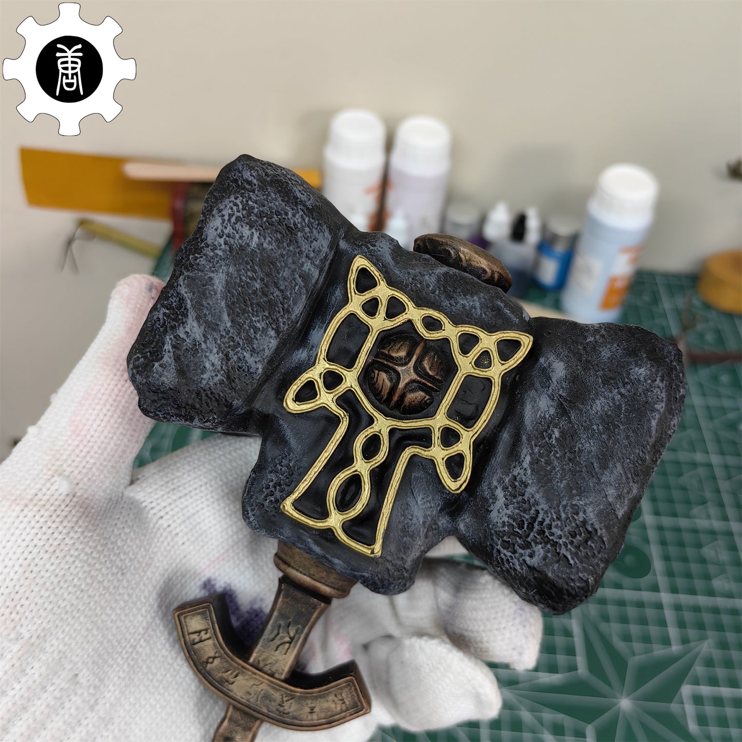 3D Printed 1: 6 Scale Giant-Crusher Hammer