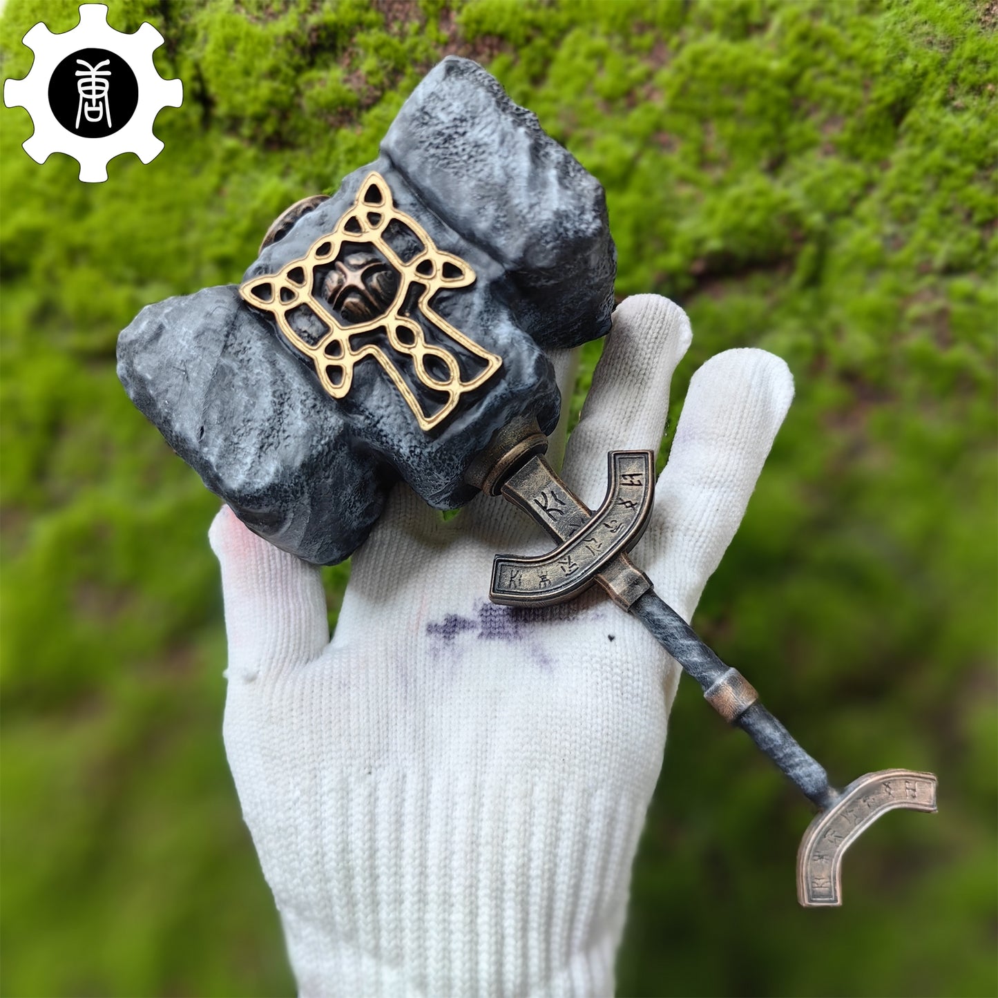 3D Printed 1: 6 Scale Giant-Crusher Hammer