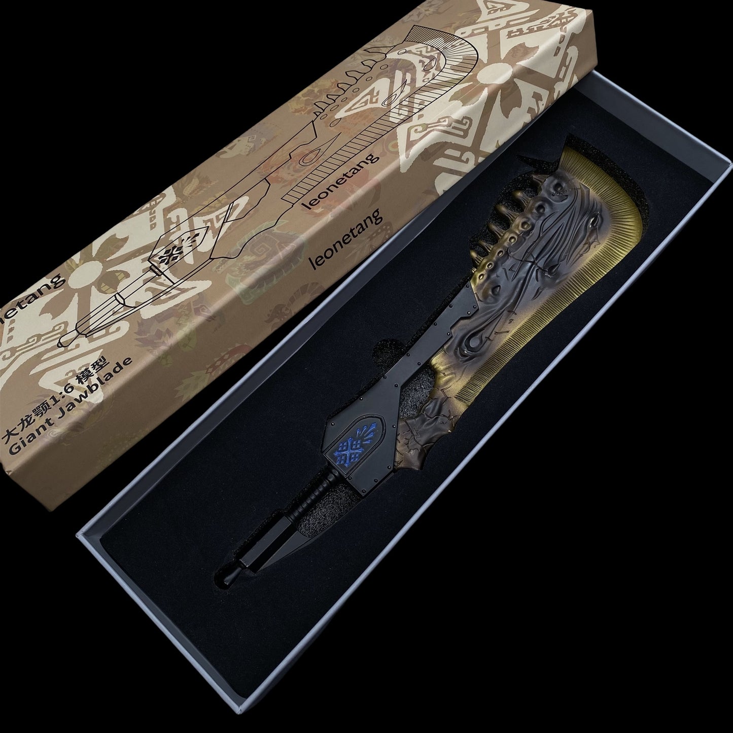 1/6 Scale MH Giant JawBlade Great Sword Metal Miniature