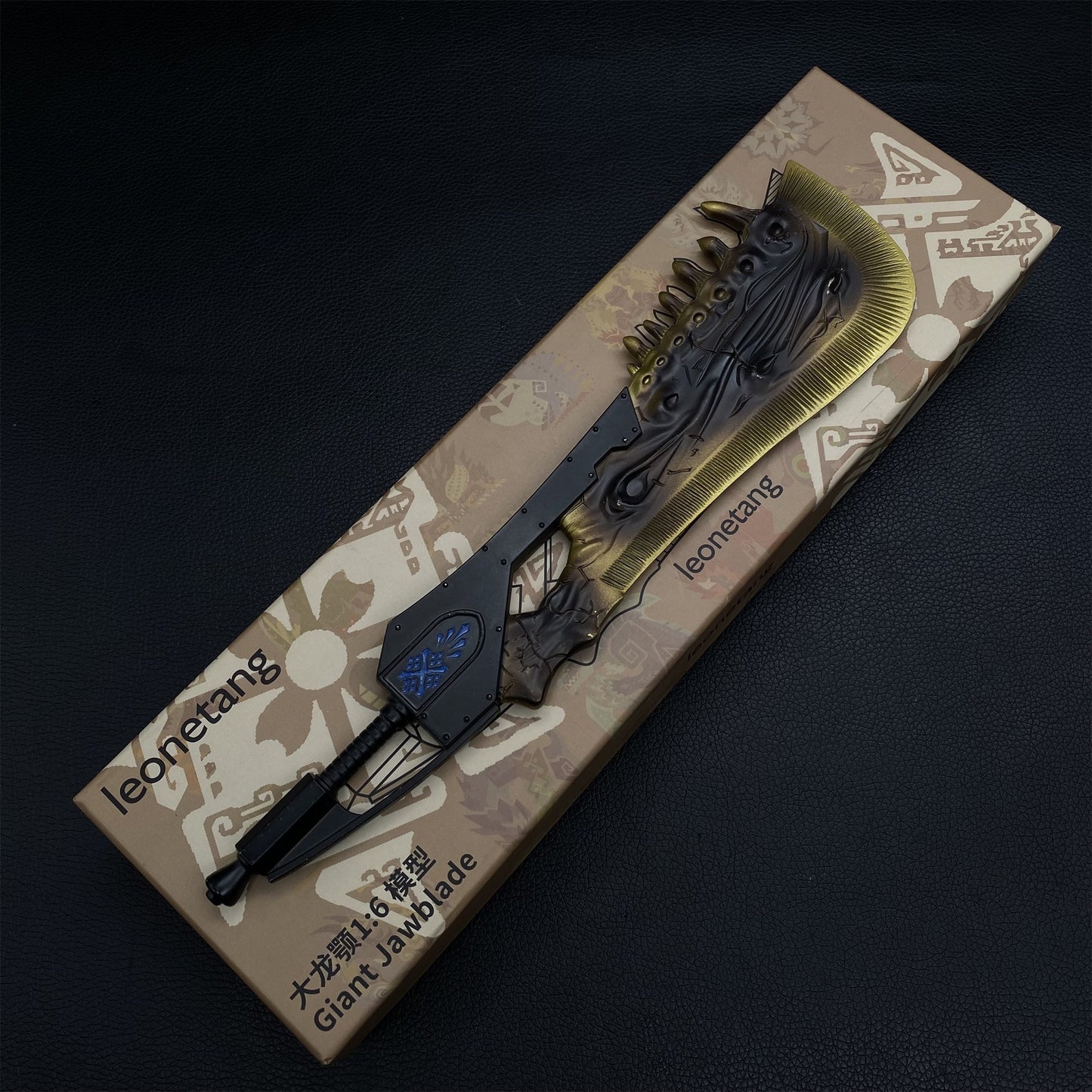 1/6 Scale MH Giant JawBlade Great Sword Metal Miniature