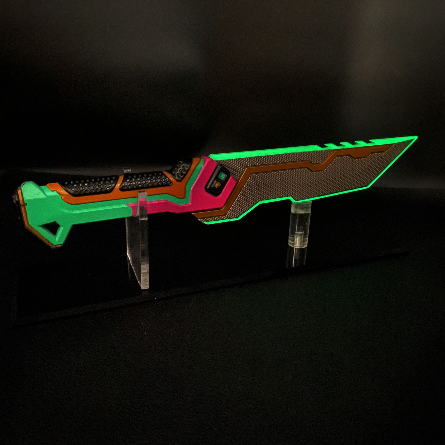 1:1 Glitchpop Knife Life Size Metal Replica--Blunt Blade