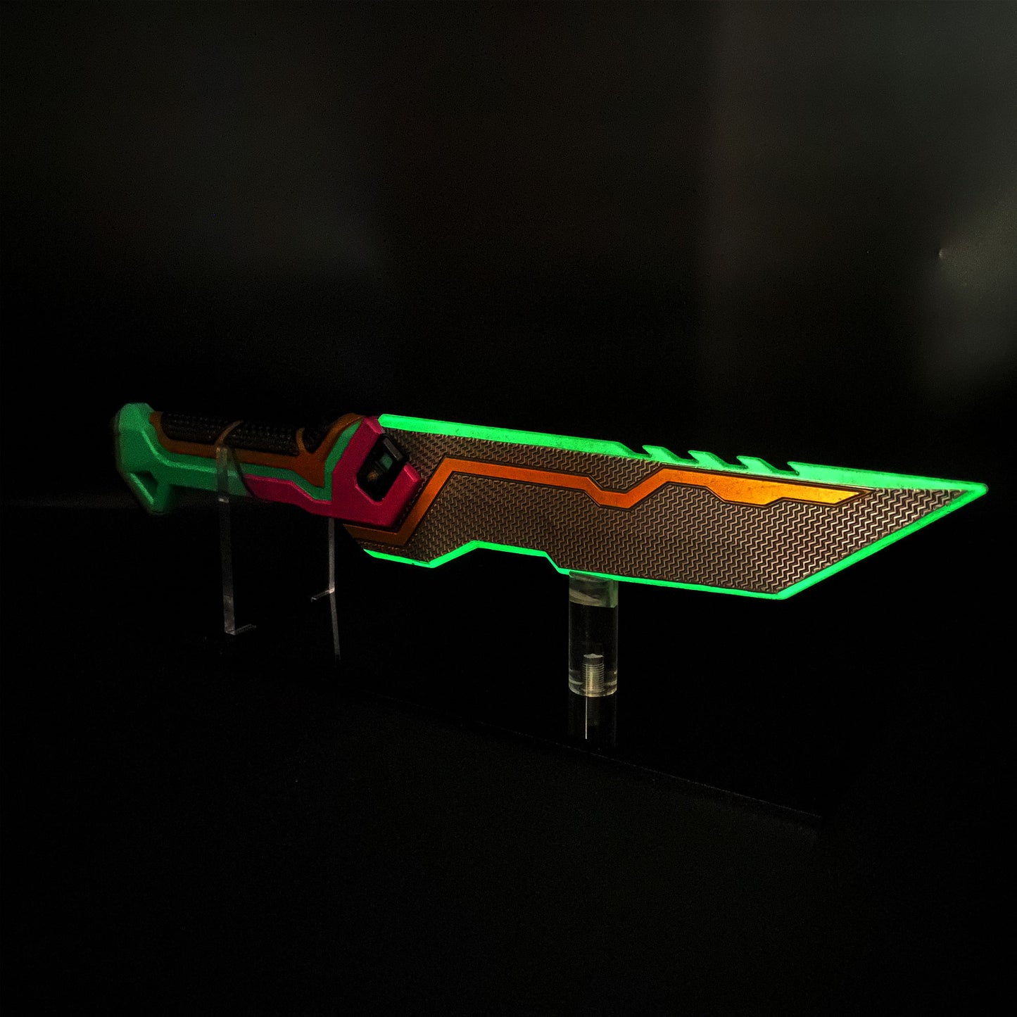 1:1 Glitchpop Knife Life Size Metal Replica--Blunt Blade