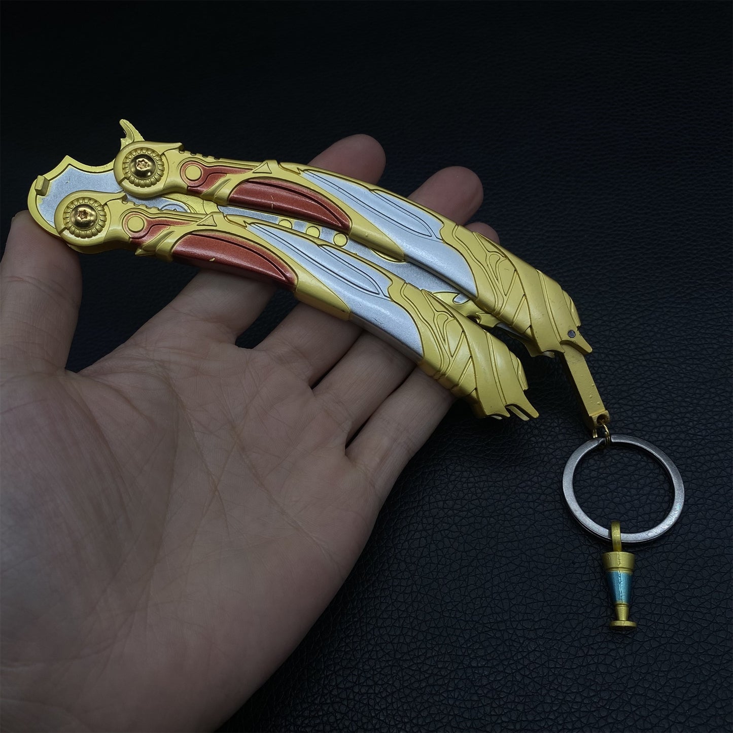 Metal Heavenly God Balisong Display Art