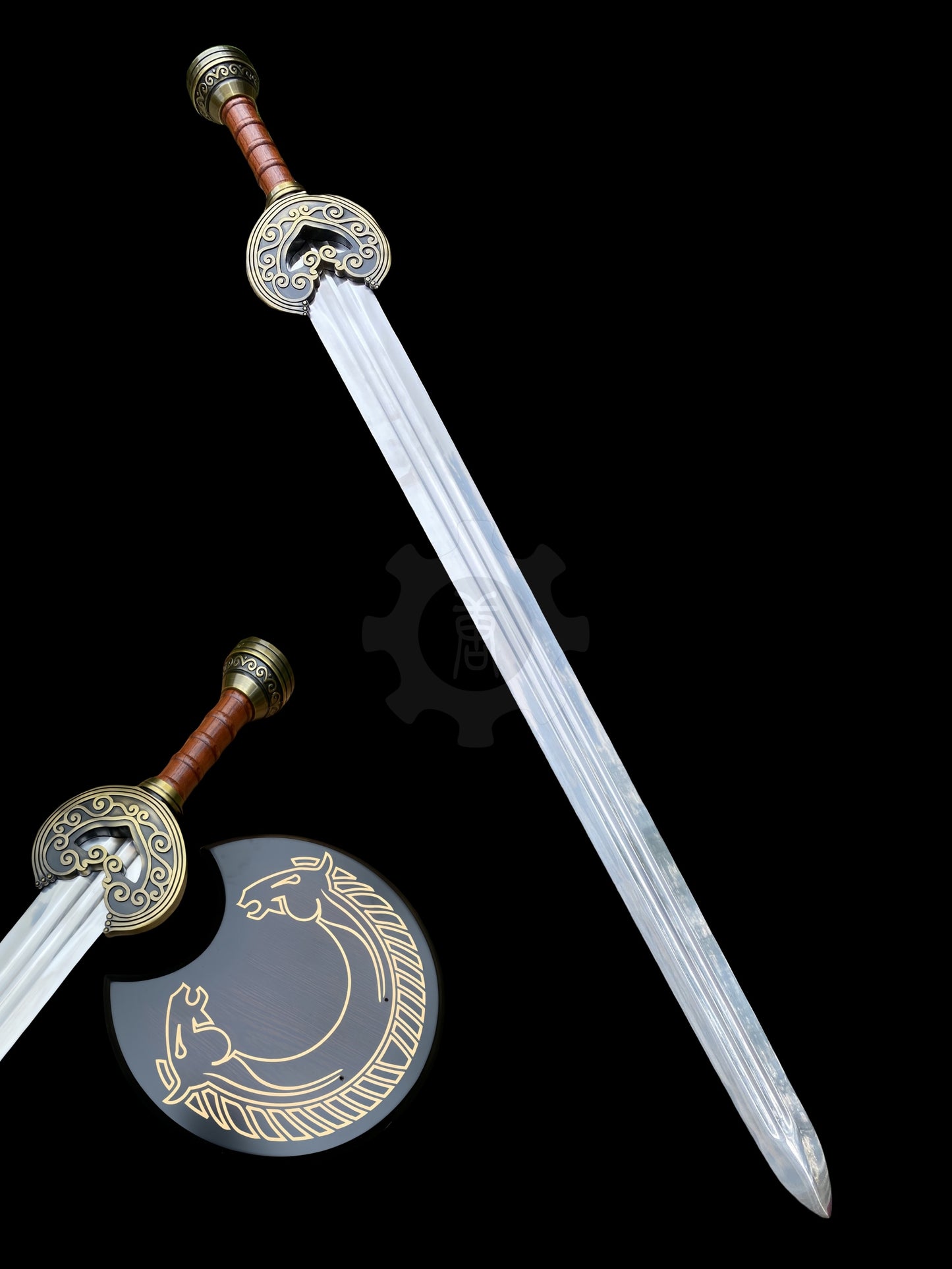 IRL Herrugrim Sword Of King Rohan Metal Replica