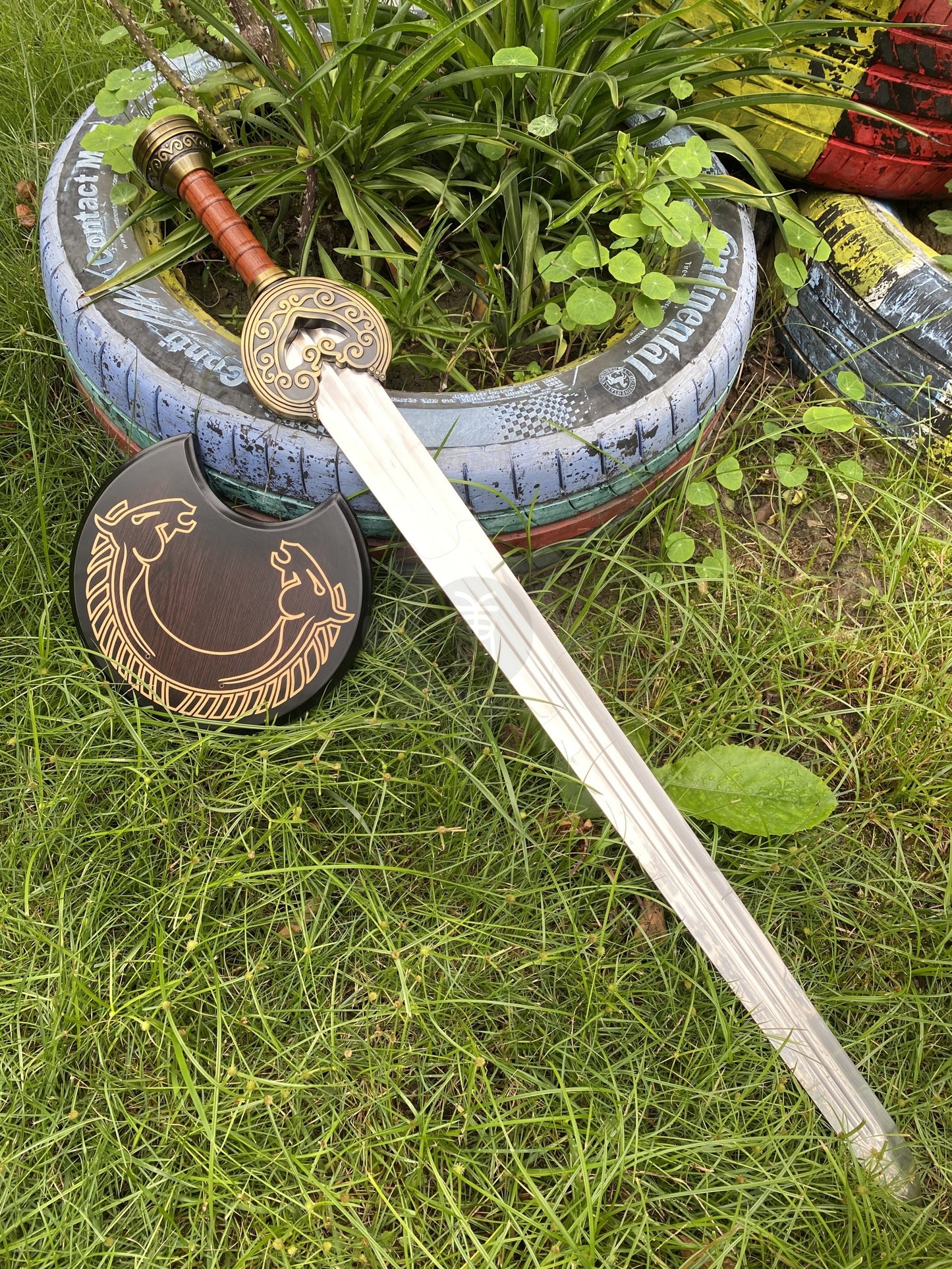 IRL Herrugrim Sword Of King Rohan Metal Replica