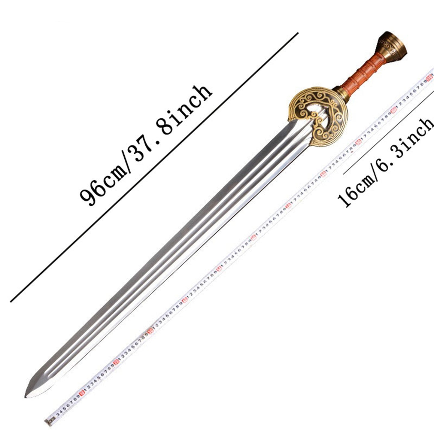 IRL Herrugrim Sword Of King Rohan Metal Replica