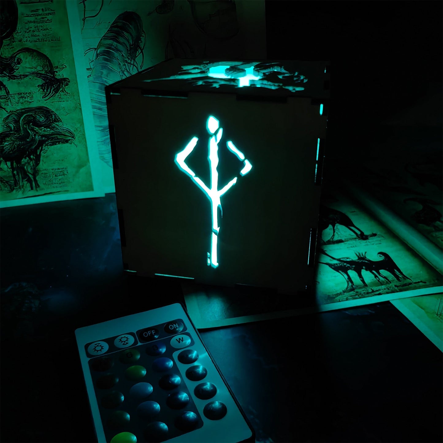 Hunter And Doll Cameos Night Light Room Decor