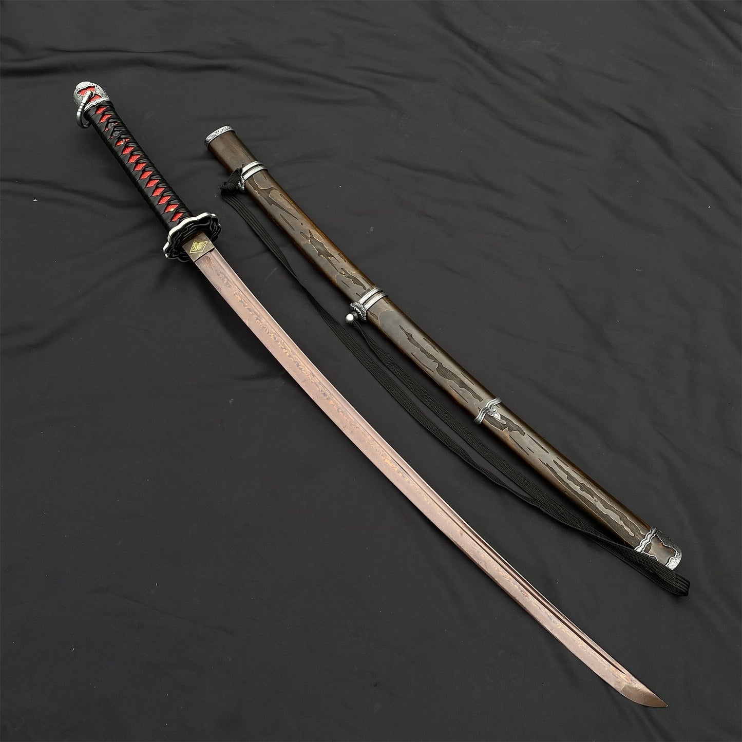 Life-Size Damascus Steel Gracious Gift of Tears Katana