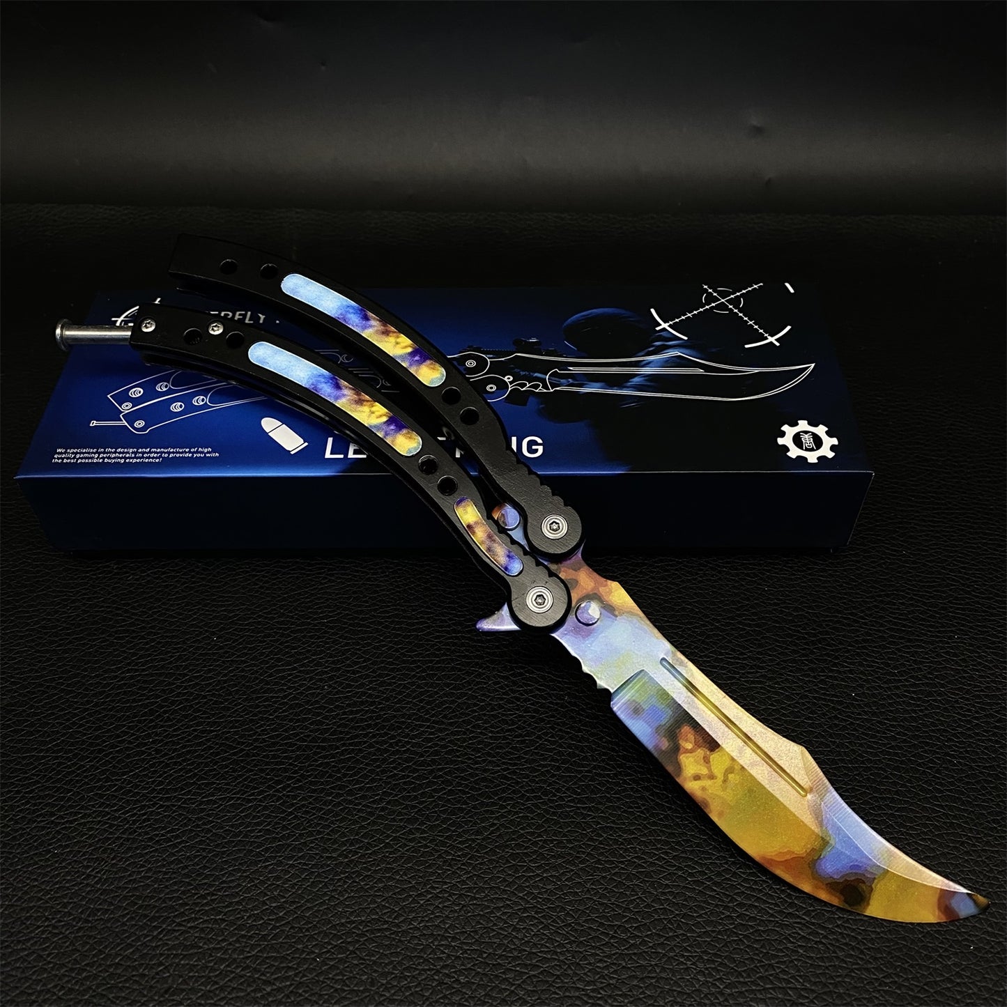 Global Offensive Game Butterfly Knife Trainer Replica New Package