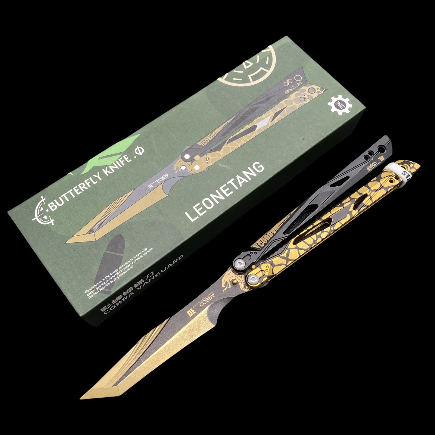 Best Quality Game Butterfly Knife IRL Game Balisong For Collection