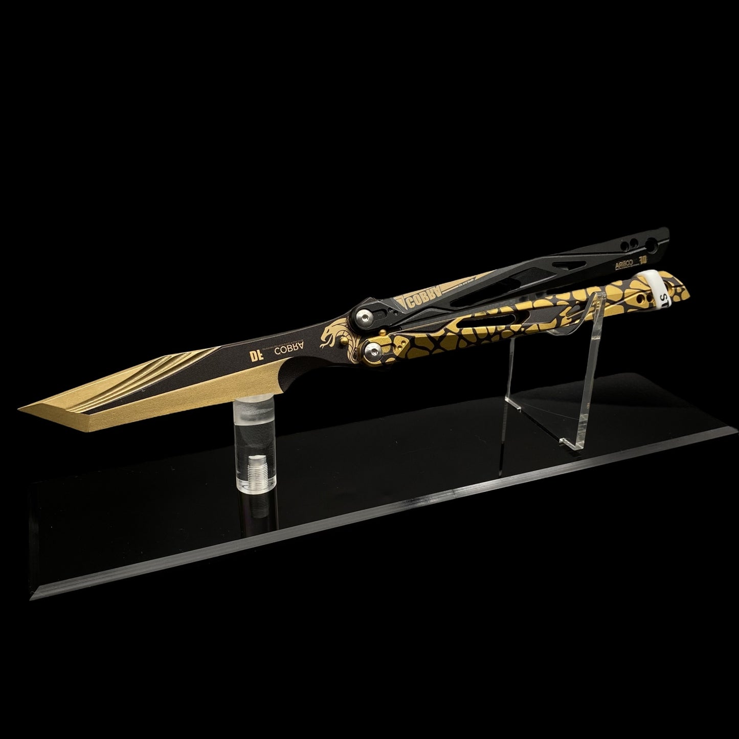 Best Quality Game Butterfly Knife IRL Game Balisong For Collection