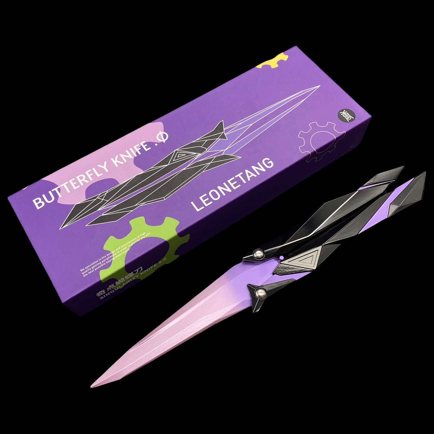 Best Quality Game Butterfly Knife IRL Game Balisong For Collection