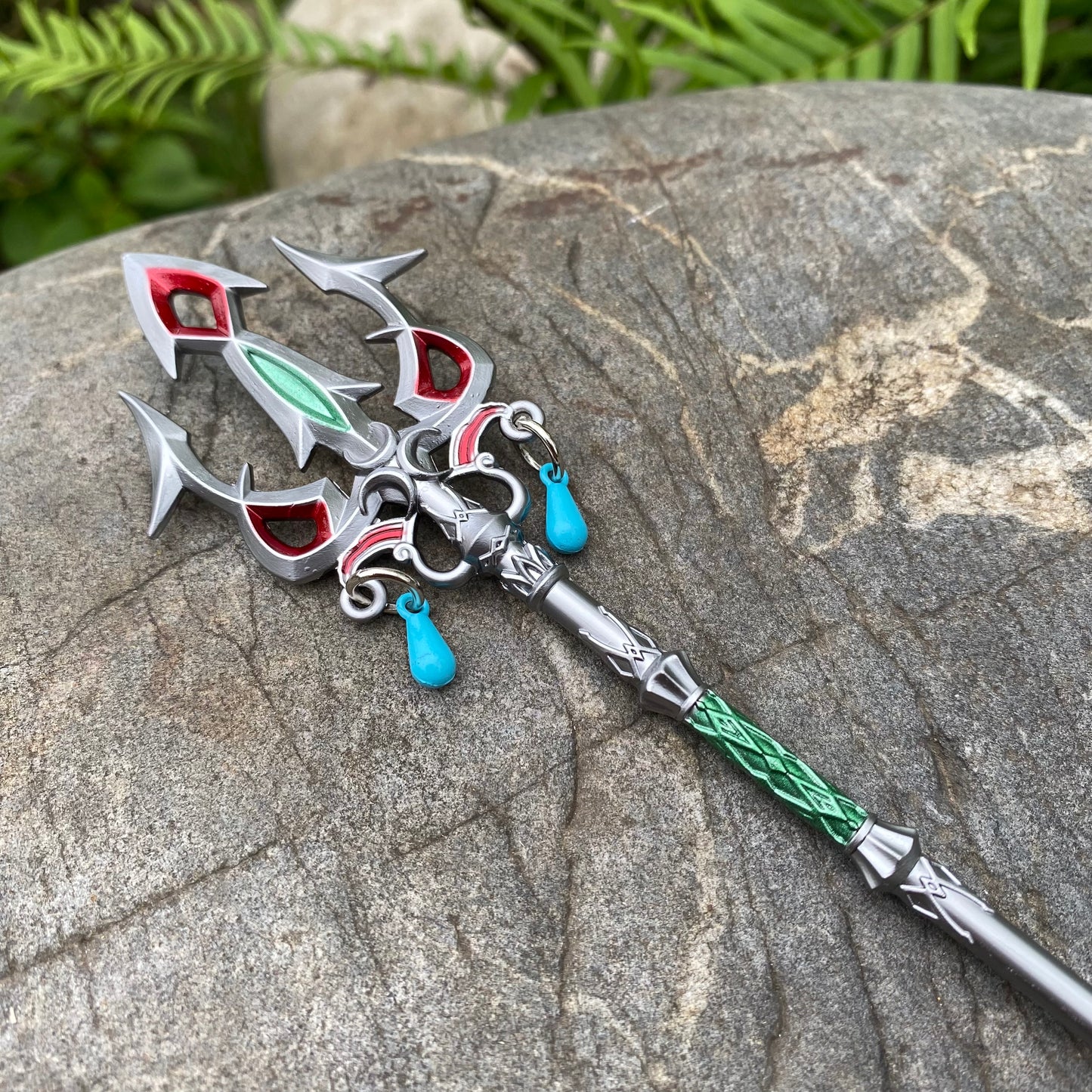 The Link Lightscale Trident Miniature Metal Replica 22CM/8.7"