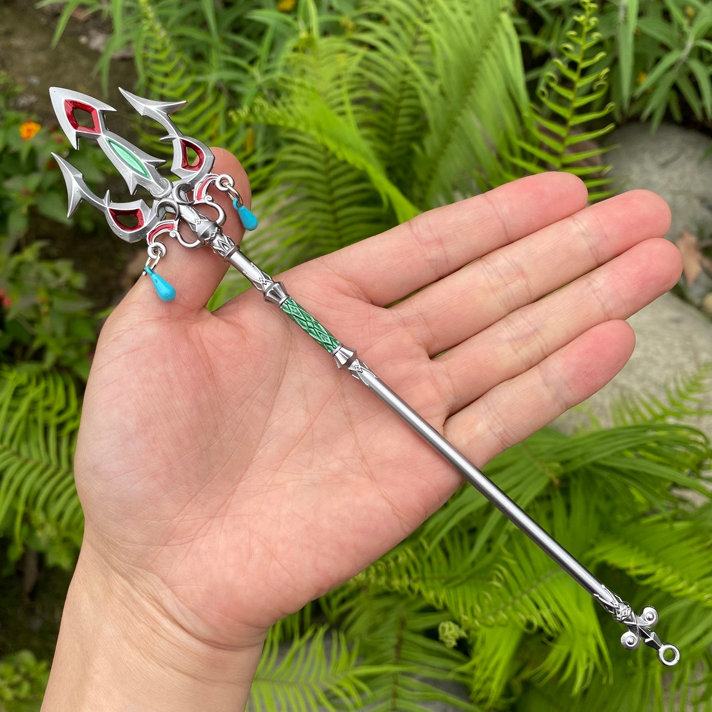 The Link Lightscale Trident Miniature Metal Replica 22CM/8.7"