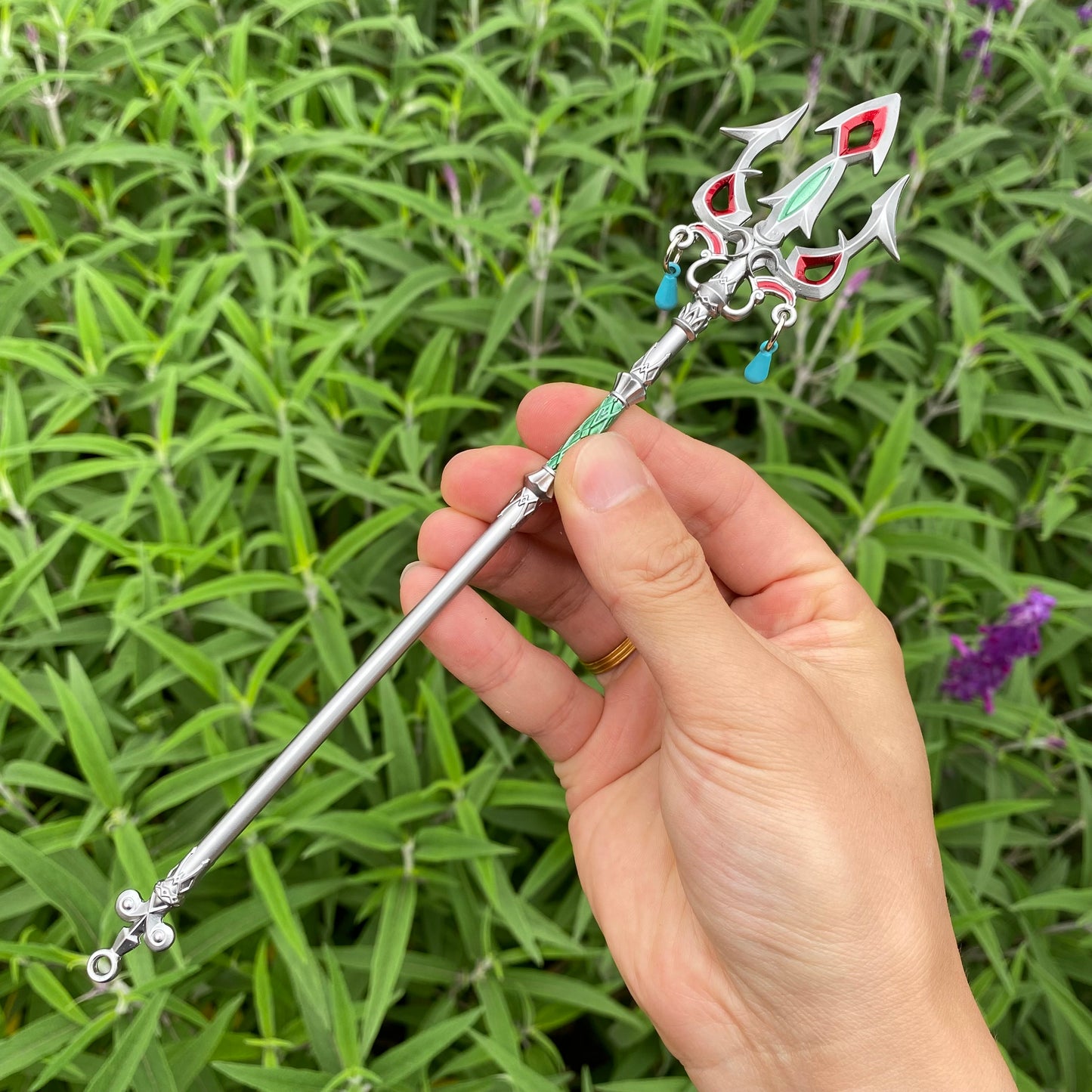 The Link Lightscale Trident Miniature Metal Replica 22CM/8.7"