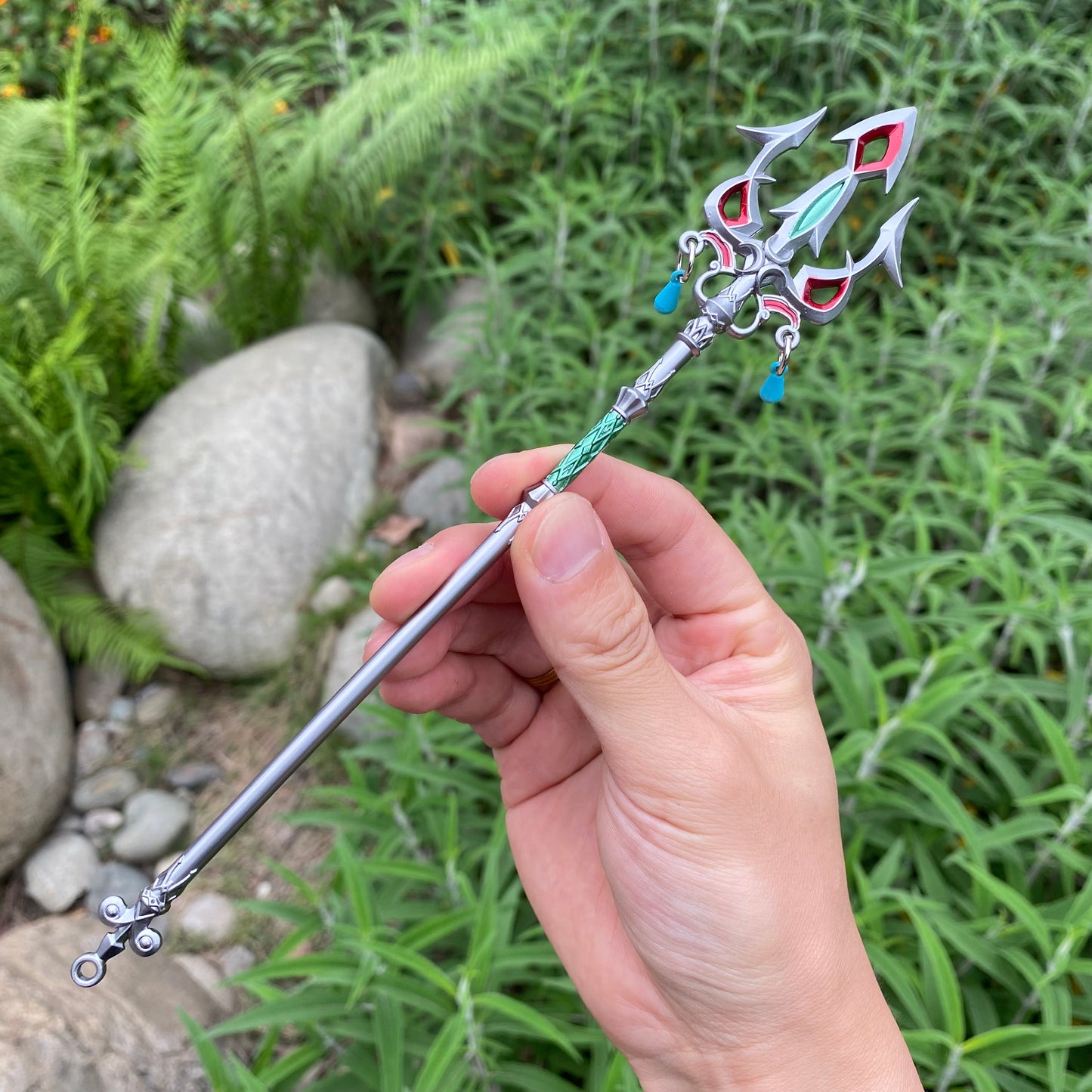 The Link Lightscale Trident Miniature Metal Replica 22CM/8.7"