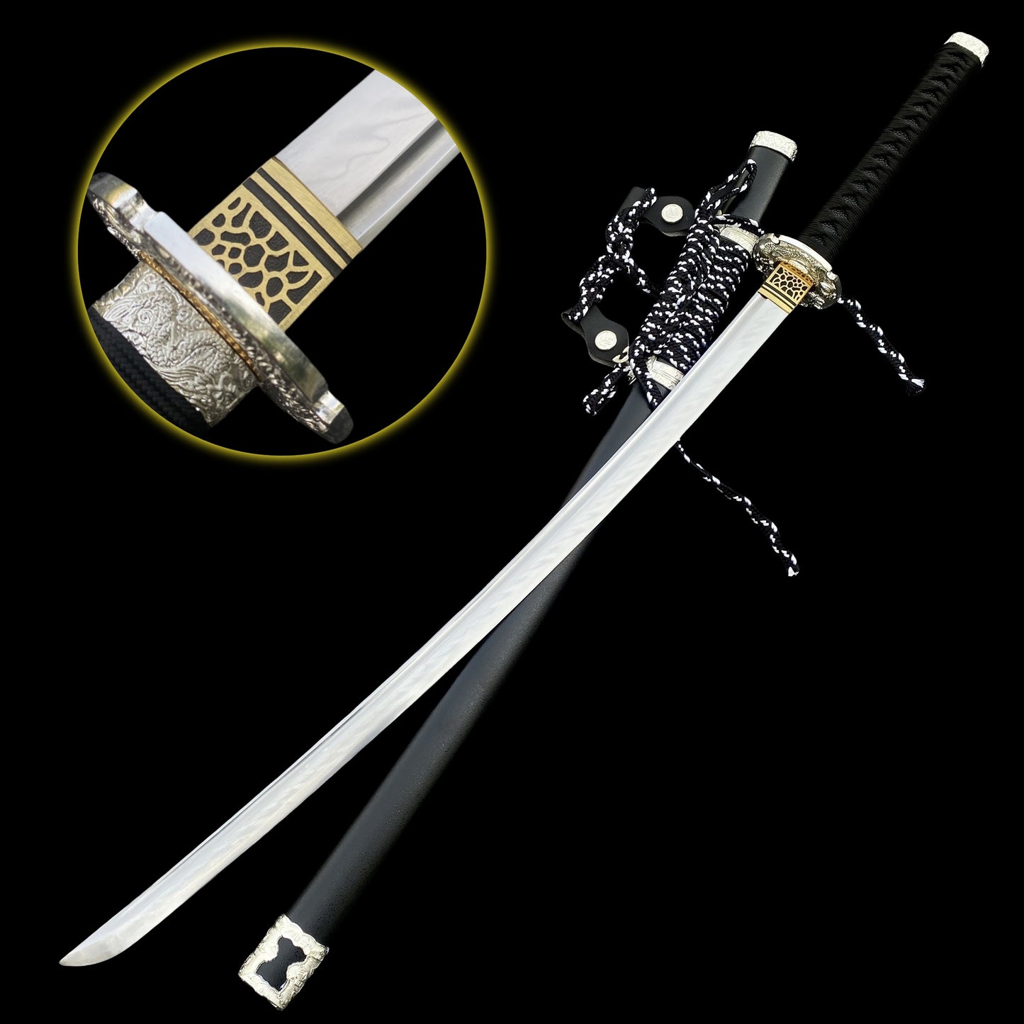 Life-size Ice Soul Katana Blunt Blades Replica