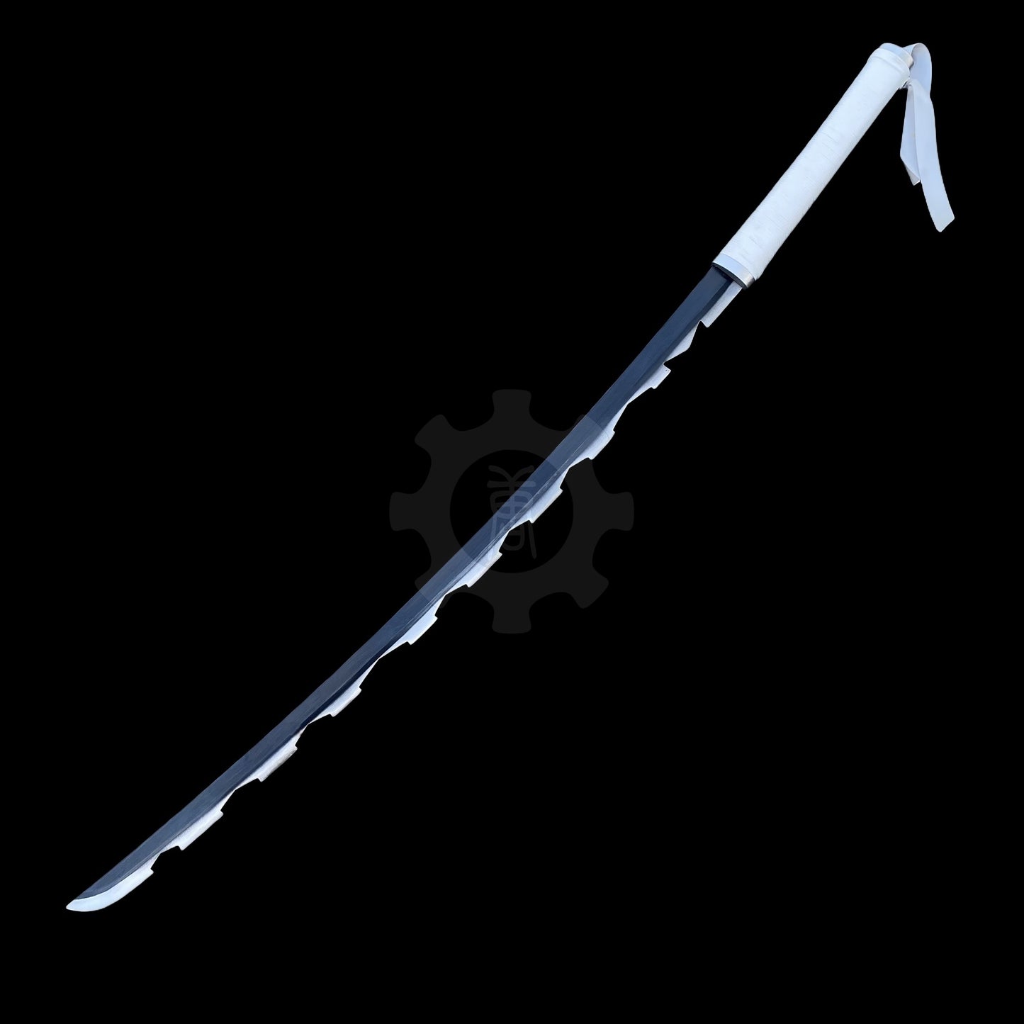 IRL Inosuke Duo Nichirin Sword Anime Katana Carbon Steel Version
