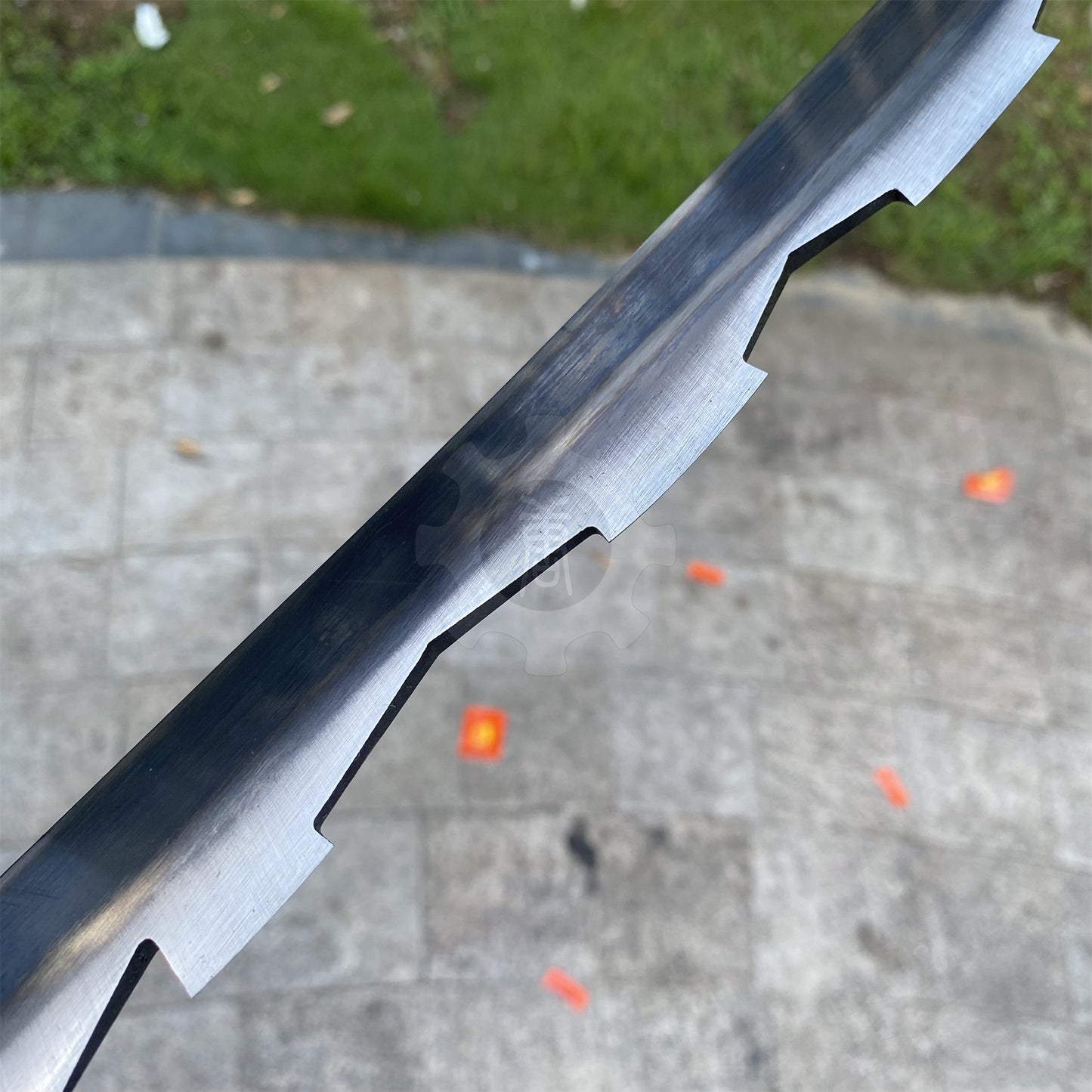 IRL Inosuke Duo Nichirin Sword Anime Katana Carbon Steel Version