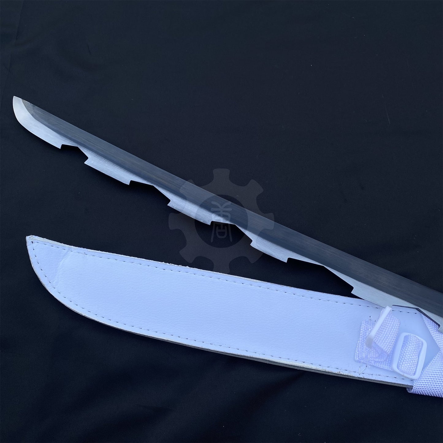 IRL Inosuke Duo Nichirin Sword Anime Katana Carbon Steel Version