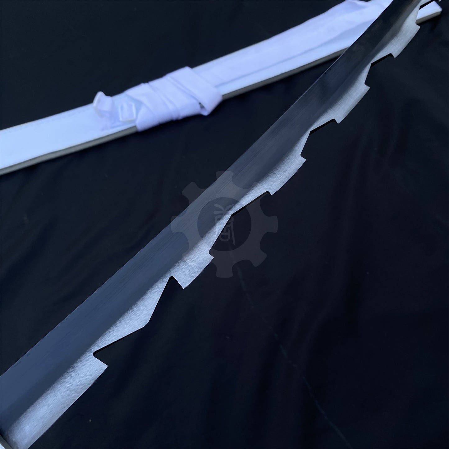 IRL Inosuke Duo Nichirin Sword Anime Katana Carbon Steel Version