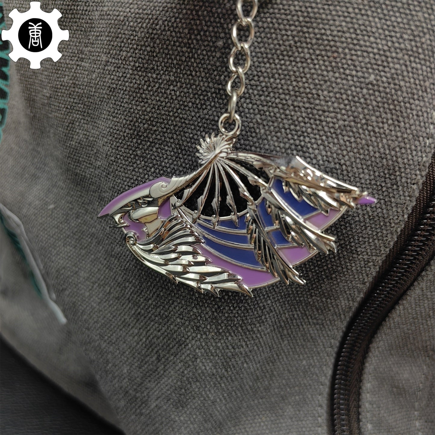 Val Ignite Fan Keychain Backpack Pendant