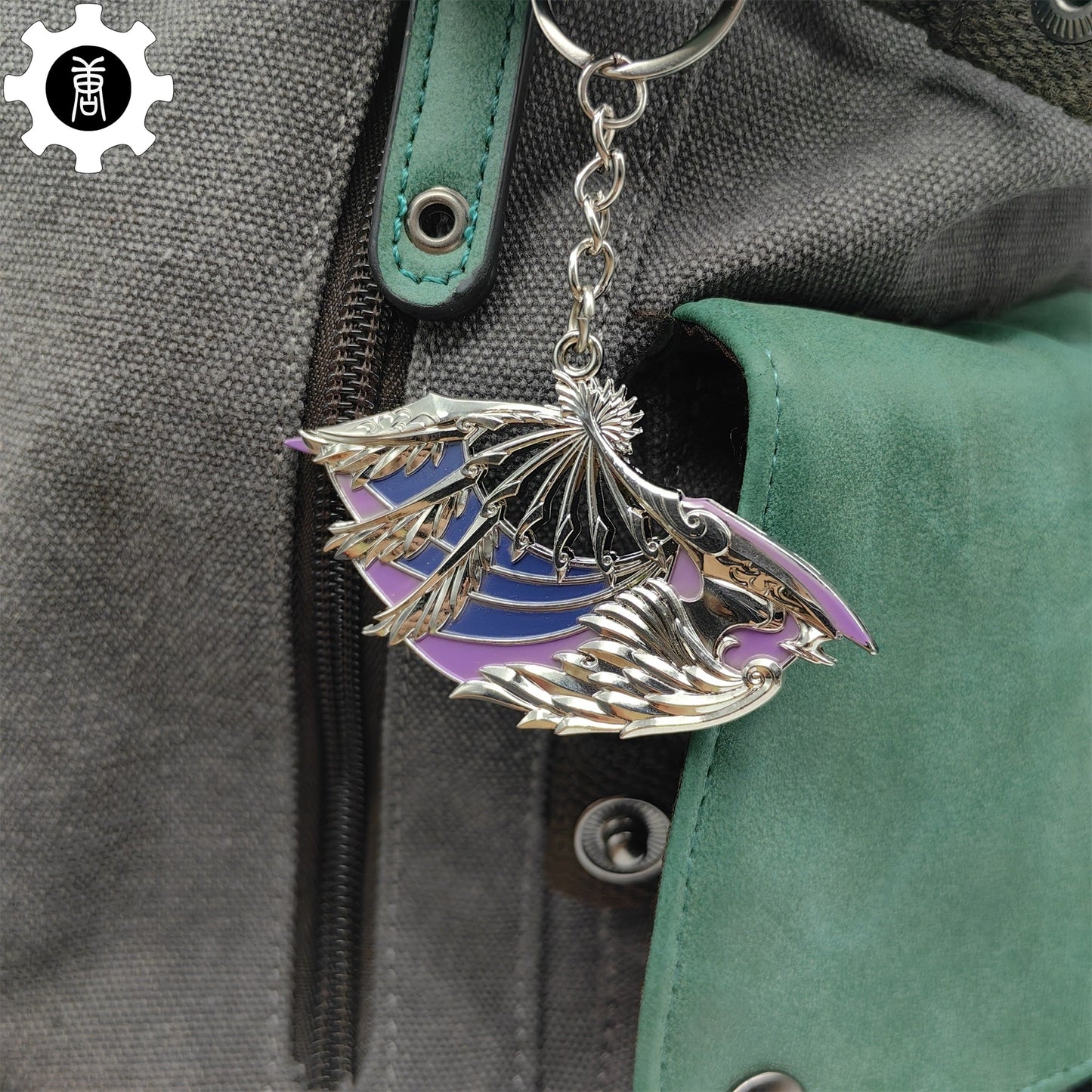 Val Ignite Fan Keychain Backpack Pendant