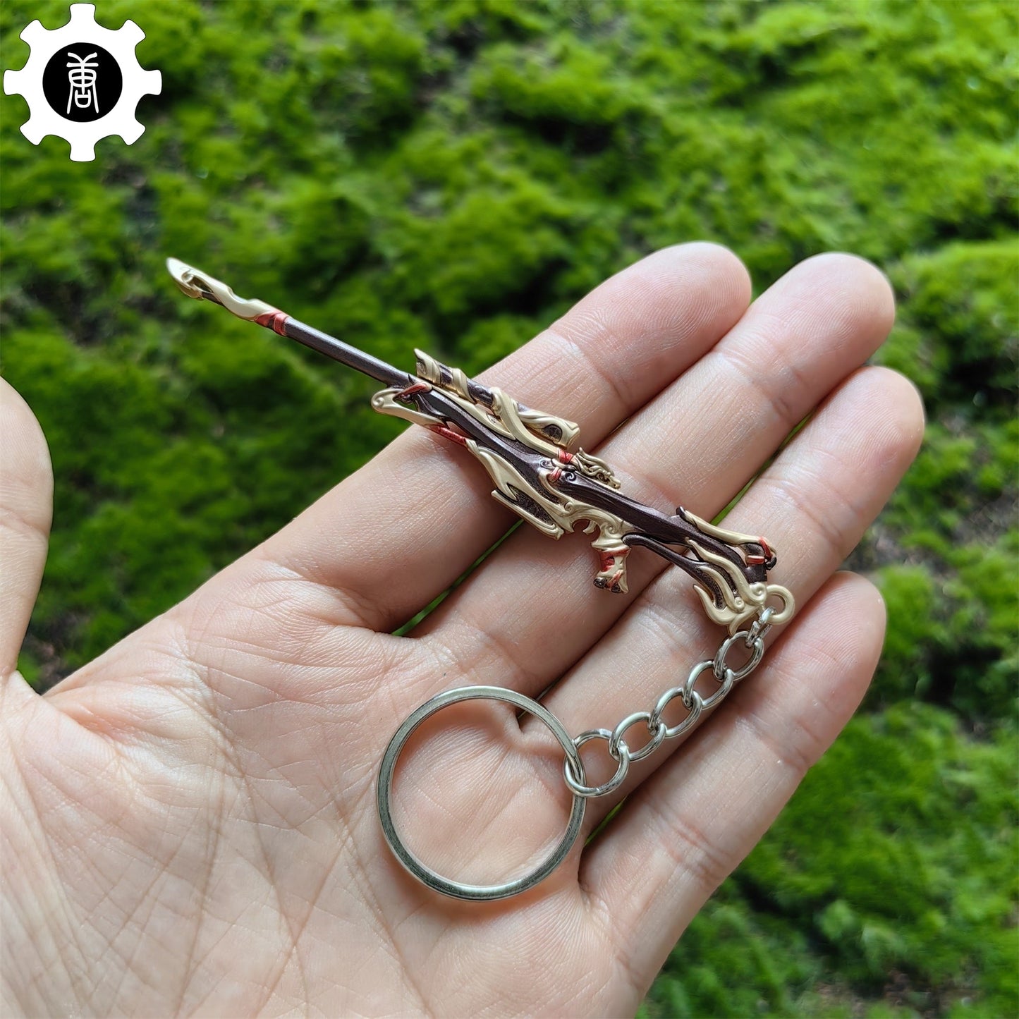 Metal Imperium Operator Gun Tiny Keychain Pendant 4 Colors Option