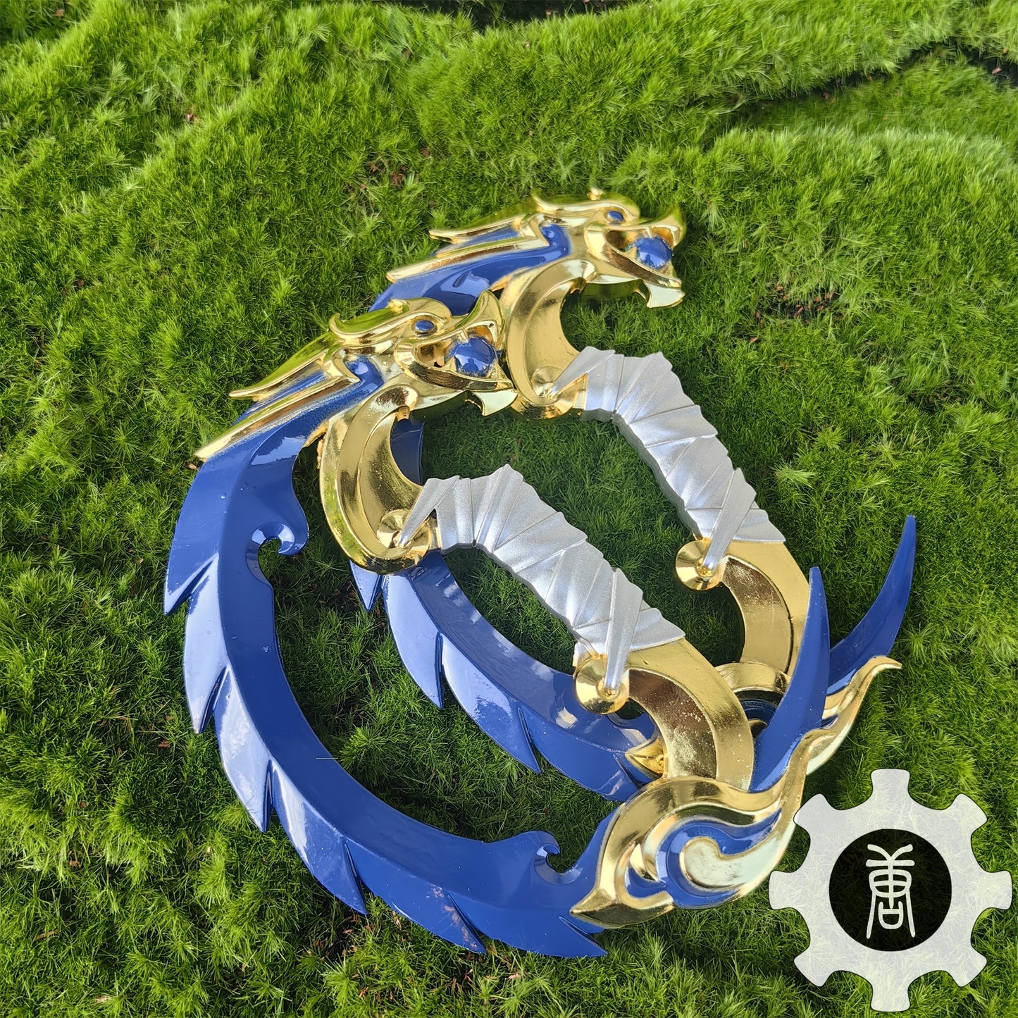 Metal 4 Color Blades Of Imperium Blunt Blade Replica Model
