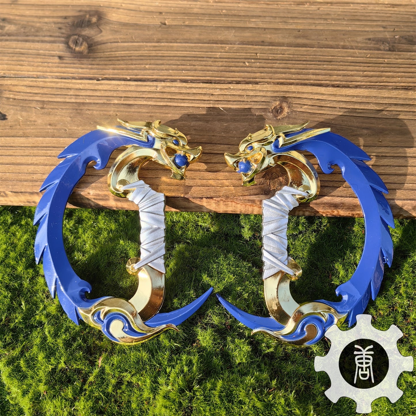 Metal 4 Color Blades Of Imperium Blunt Blade Replica Model