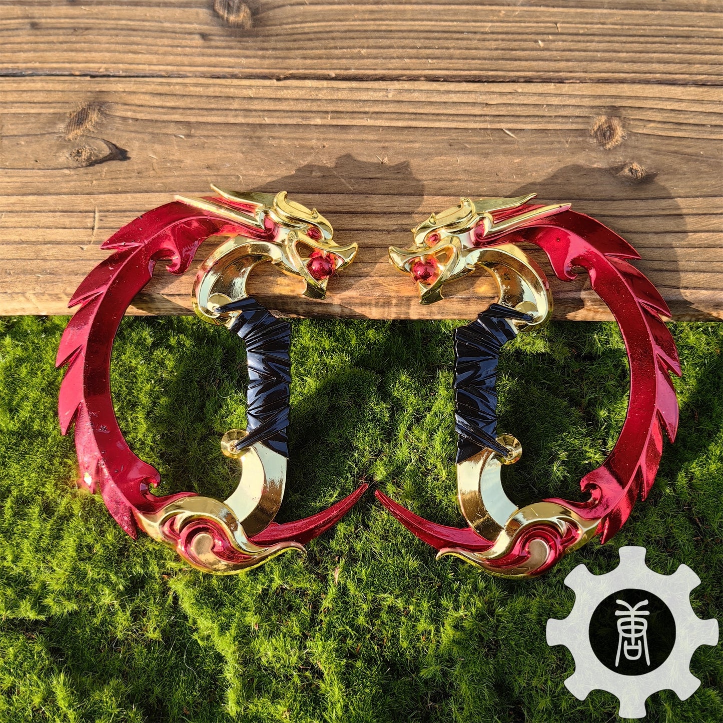 Metal 4 Color Blades Of Imperium Blunt Blade Replica Model