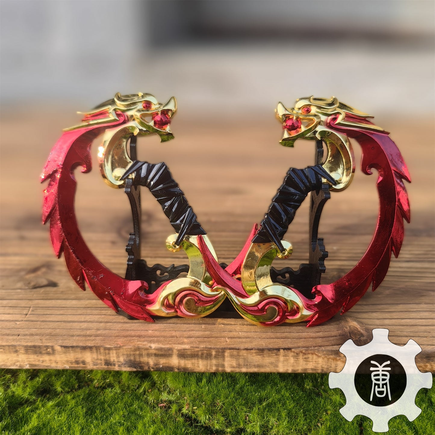 Metal 4 Color Blades Of Imperium Blunt Blade Replica Model