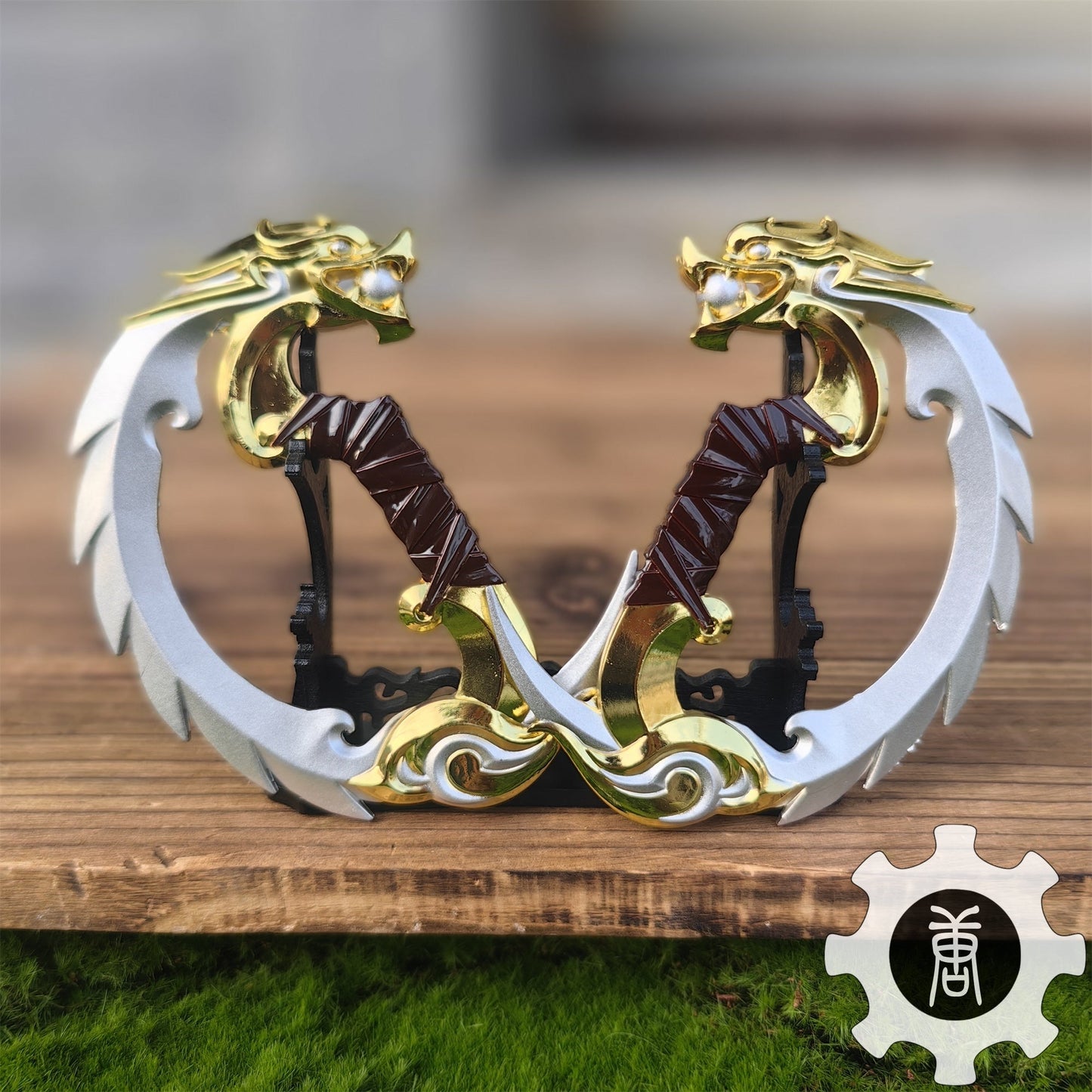 Metal 4 Color Blades Of Imperium Blunt Blade Replica Model