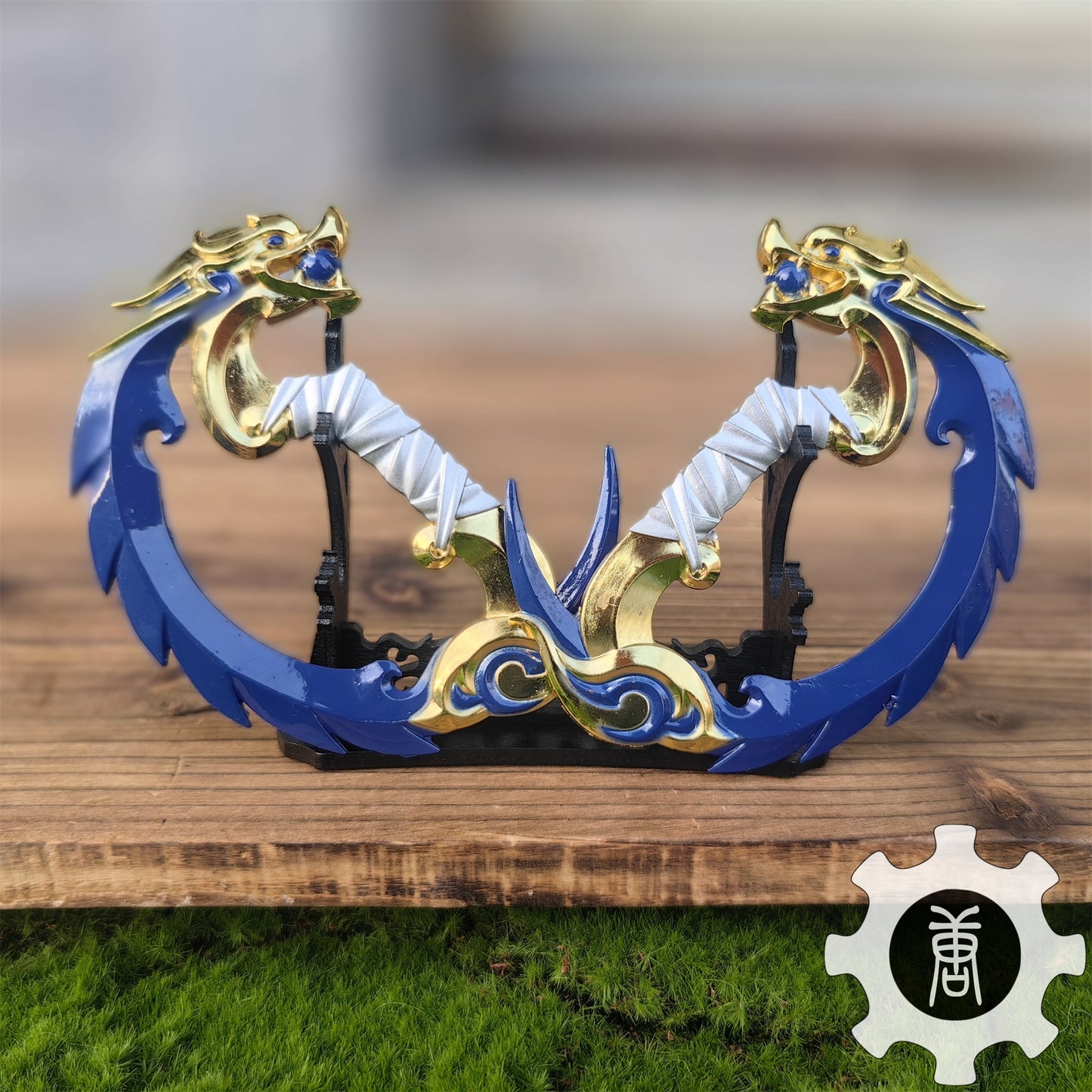 Metal 4 Color Blades Of Imperium Blunt Blade Replica Model