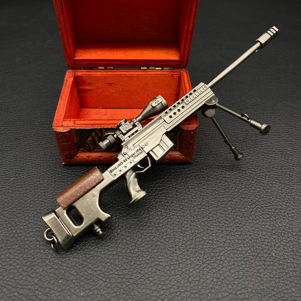 JNG-90 Miniature Metal Sniper Rifle 6.5CM/6.49"